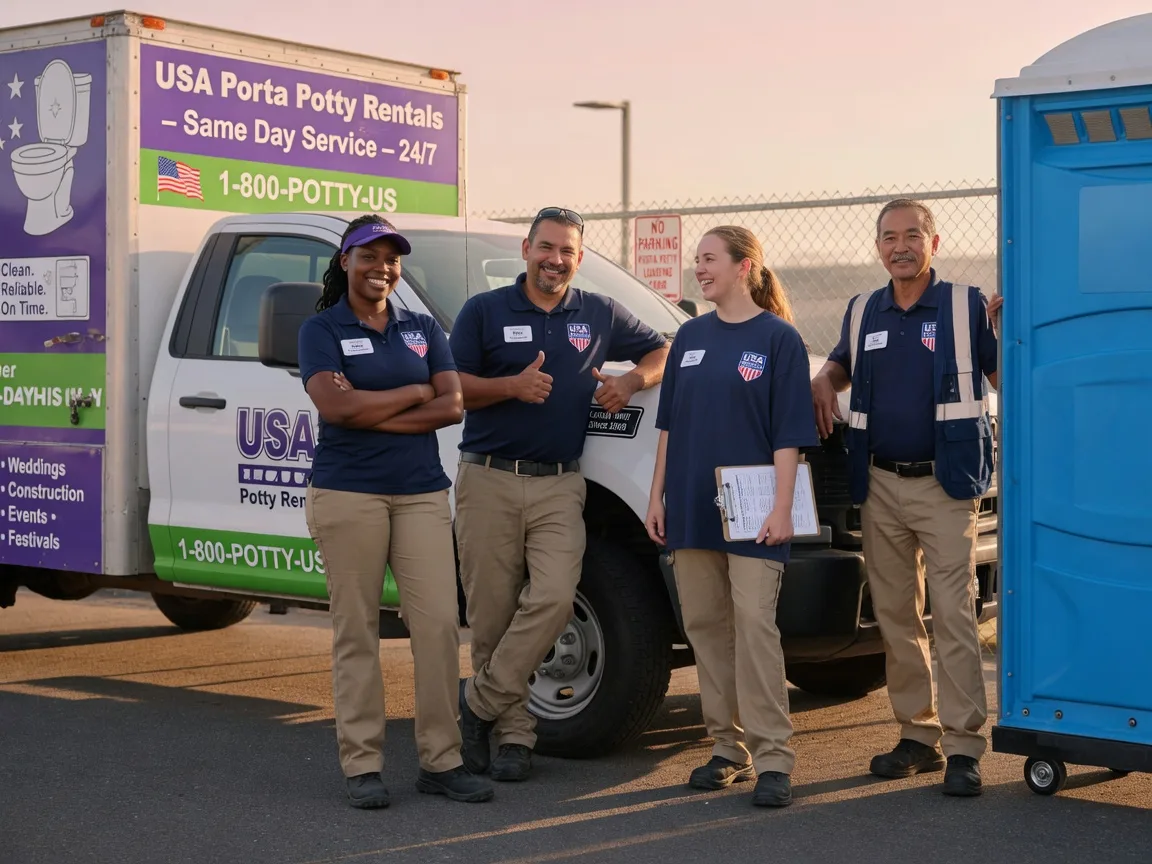 Porta Potty Rental company in Crescent, IA