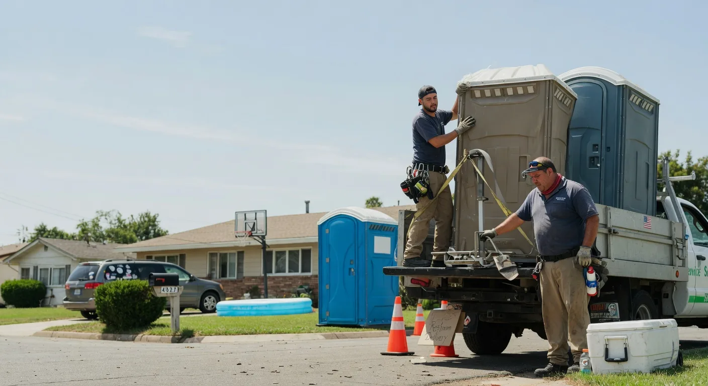 Porta Potty Rental in Crescent, IA near me
